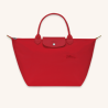 Longchamp –  Sac porté main Le Pliage green M